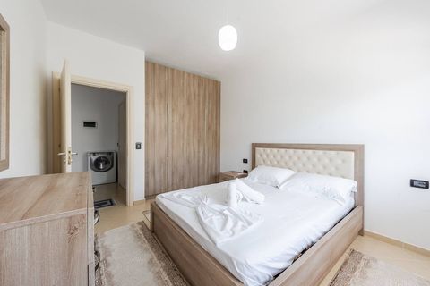 Bedroom with a double bed