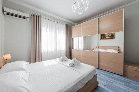 Bedroom 1 with a double bed