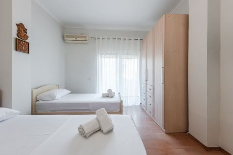 Bedroom 2 with three single beds