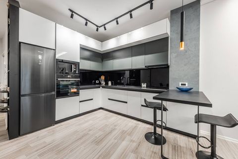 Fully-equipped kitchen details