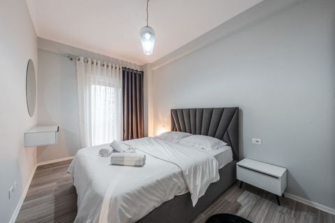 Bedroom with a double bed