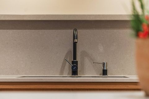 Fully-equipped kitchen details