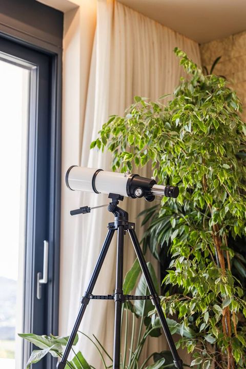 Telescope in the living room