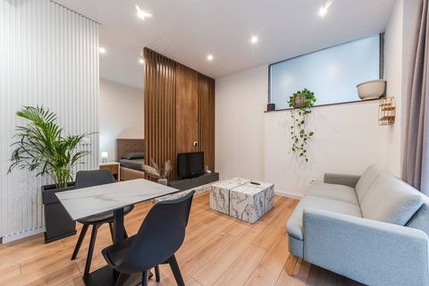 Living room and dining area