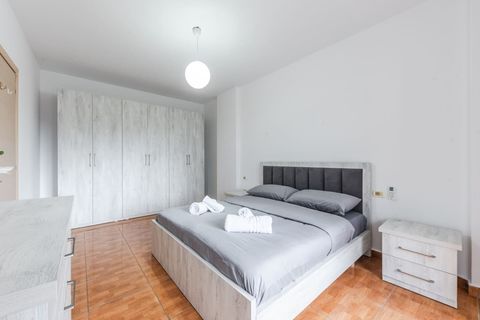 Bedroom 1 with a double bed