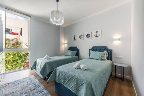 Bedroom 2 with two single beds