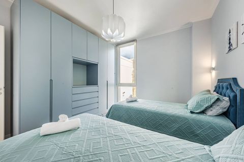 Bedroom 2 with two single beds