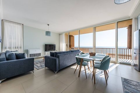 Dining area and living room