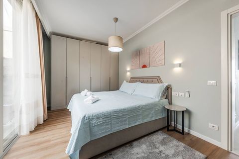 Bedroom 1 with a double bed (King size)