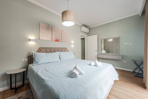 Bedroom 1 with a double bed (King size)