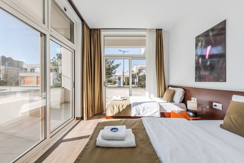 Bedroom 2 with two single beds