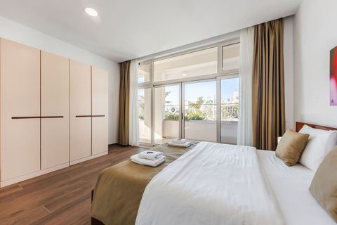 Bedroom 1 with a double bed