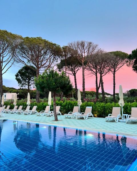 Shared pool at the resort