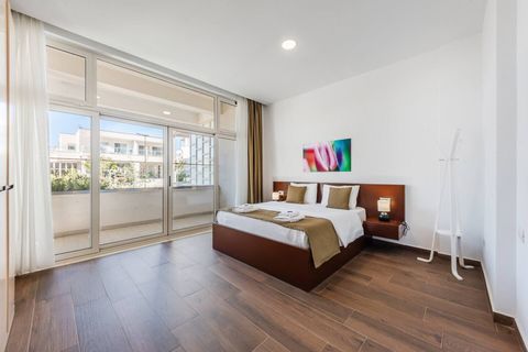 Bedroom 1 with a double bed