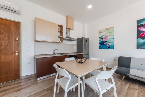 Fully-equipped kitchen and dining area