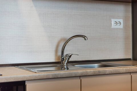 Fully-equipped kitchen details