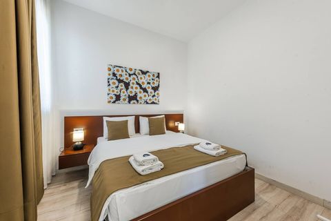 Bedroom with a double bed