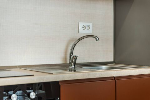 Fully-equipped kitchen details