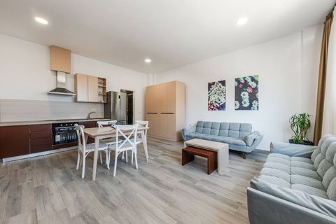 Living room and dining area