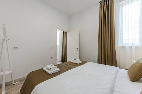 Bedroom with a double bed