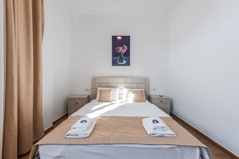 Bedroom with a double bed