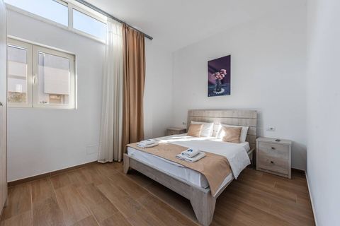 Bedroom with a double bed