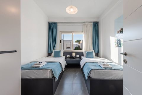 Bedroom 2 with two single beds