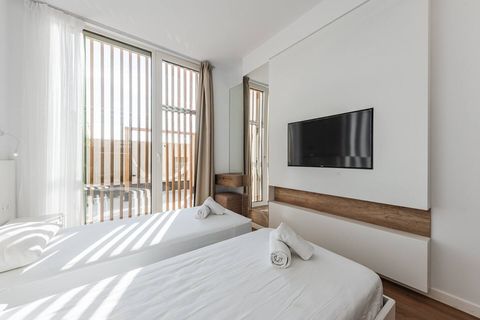 Bedroom 2 with two single beds