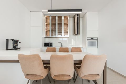 Dining area and fully-equipped kitchen