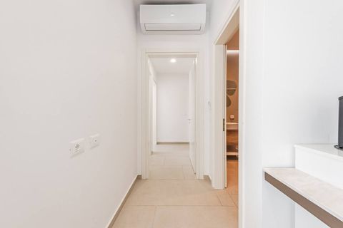 Hallway to the bedrooms and bathrooms