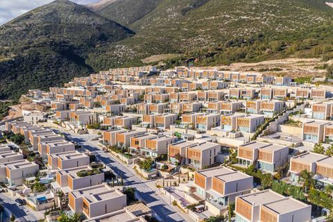 Drone shot of the resort