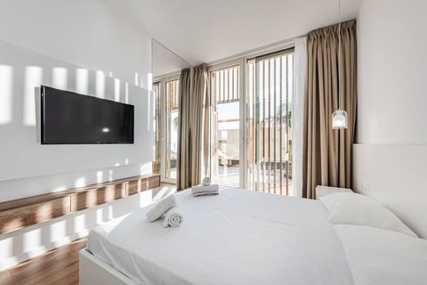 Bedroom 1 with double bed