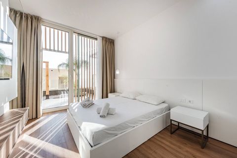 Bedroom 1 with double bed