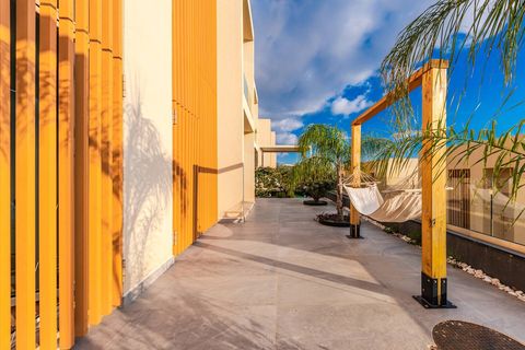 Hammock in the patio