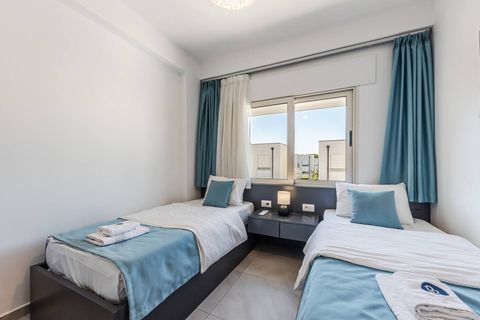 Bedroom 2 with two single beds