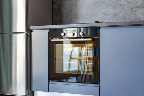 Fully-equipped kitchen details