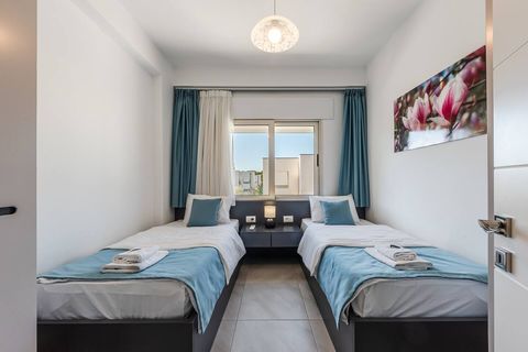 Bedroom 2 with two single beds