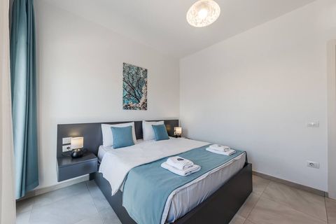 Bedroom 1 with a double bed