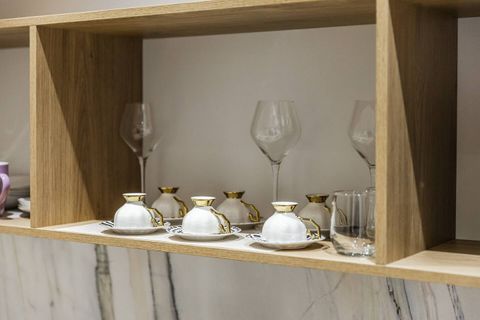 Fully-equipped kitchen details