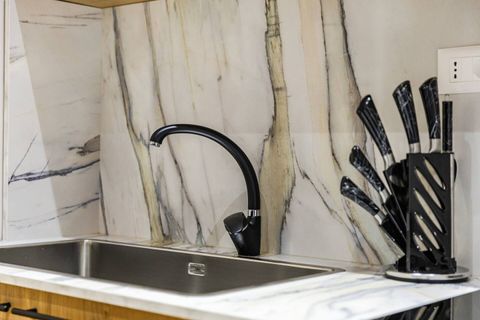 Fully-equipped kitchen details