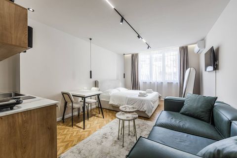 Bedroom with a double bed