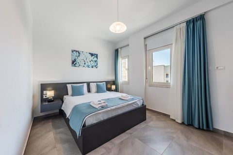 Bedroom with a double bed