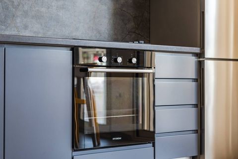 Fully-equipped kitchen details