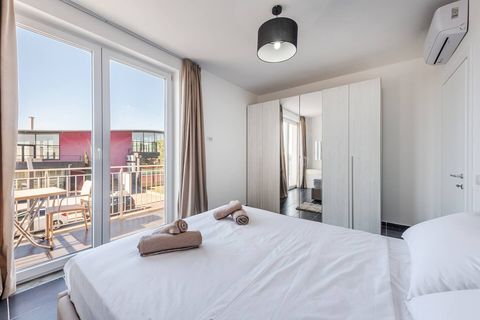 Bedroom 1 with a double bed