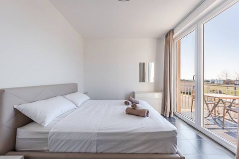 Bedroom 1 with a double bed