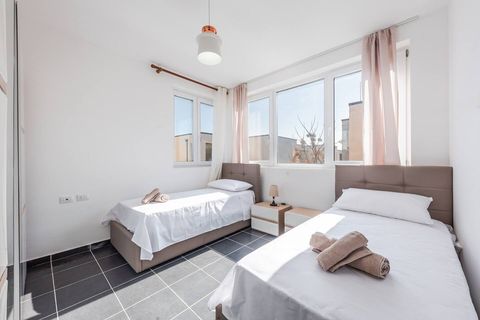 Bedroom 2 with two single beds