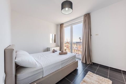 Bedroom 1 with a double bed