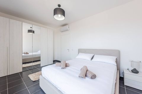 Bedroom 1 with a double bed