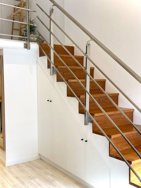 Stairs to the bedroom