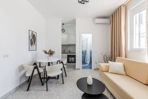 Living room and dining area